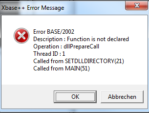 Das ist der Fehler der auftritt, wenn ich das erste Codebeispiel schreibe. in Zeile 21 steht DLLFUNCTION ...