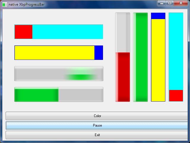 &quot;native&quot; progressbar mit ot4xb / Win 7