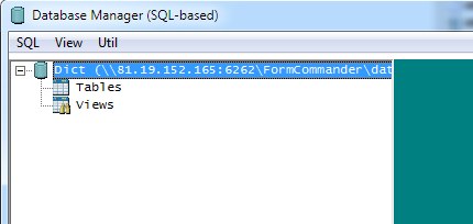 datadict Beispielprogramm in eXpress++ welches normal alle DBF Dateien anzeigt