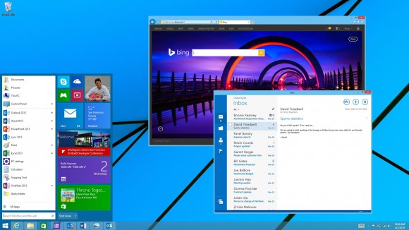 Screenshot Windows 9